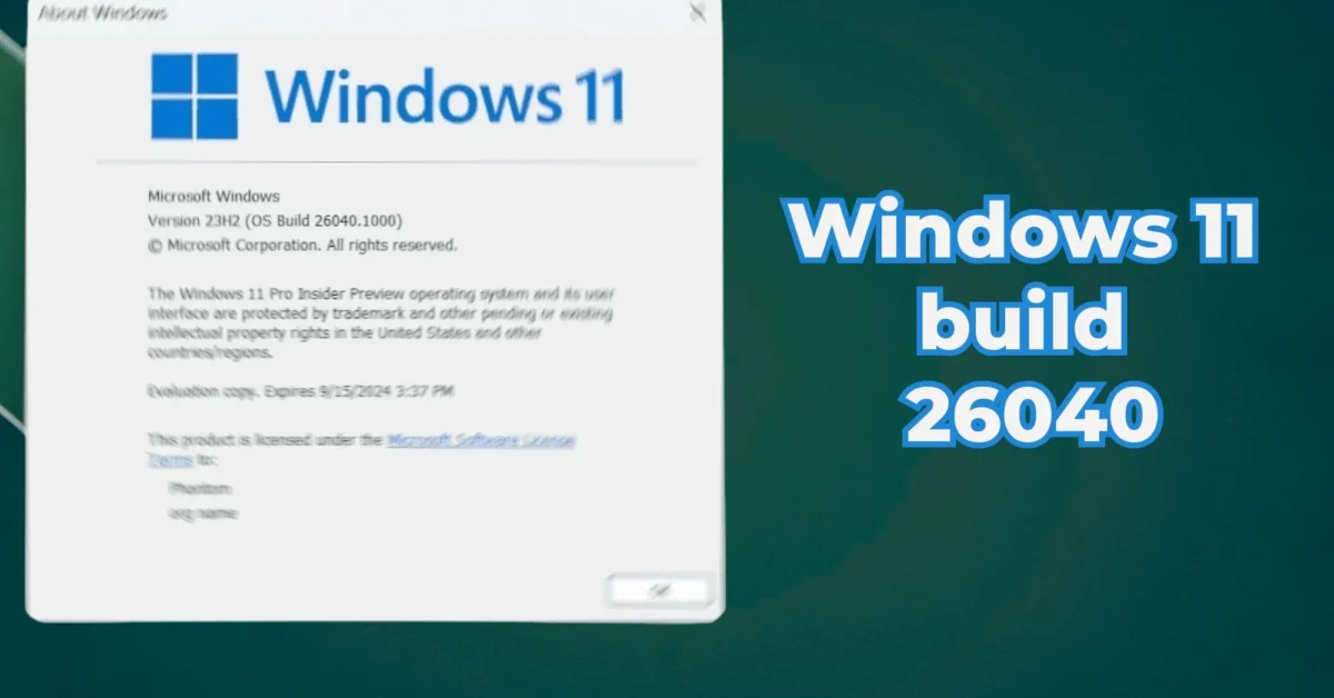 Windows 11 Build 26040,Windows 11 ,New Install UI, Mobile Devices, Archive Options